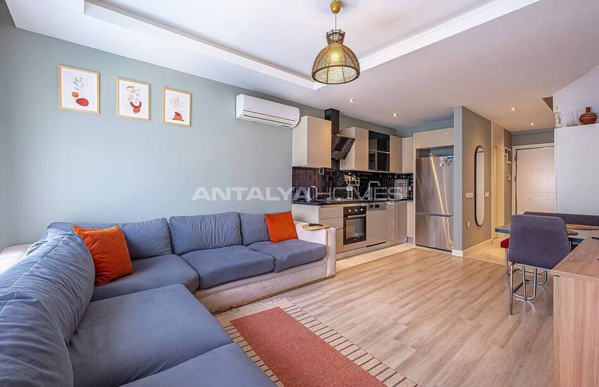 Fully Furnished Flat with Pool Near Lara Beach in Kundu 19