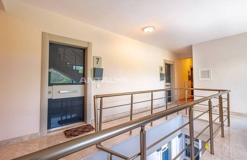 Fully Furnished Flat with Pool Near Lara Beach in Kundu 43