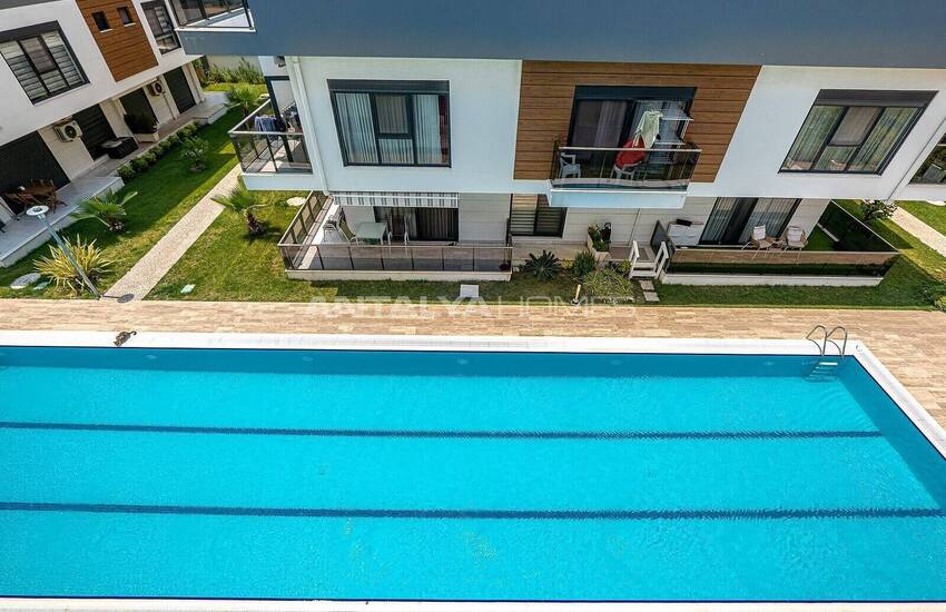 Fully Furnished Flat with Pool Near Lara Beach in Kundu 37