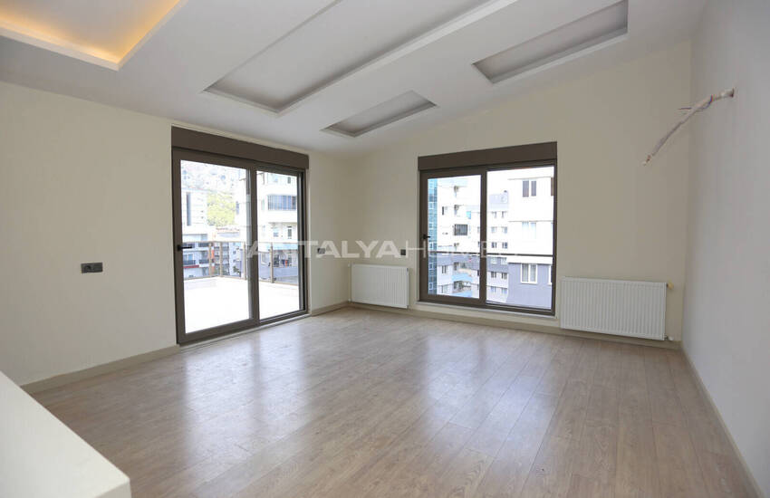 Apartments in a Complex with a Pool in Konyaalti Sarisu 12