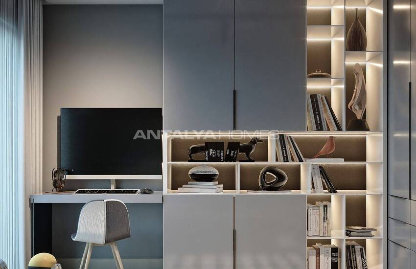 Luxe Appartementen In Een Complex Met Zwembad In Antalya Kepez 24