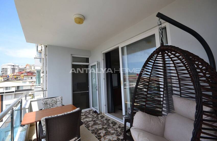 شقة مفروشة مطلة على البحر والمدينة في الانيا 61
