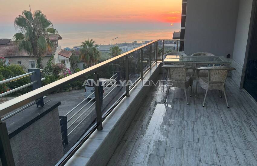 Meerblick Wohnung In Alanya Toprak Panorama Projekt 30