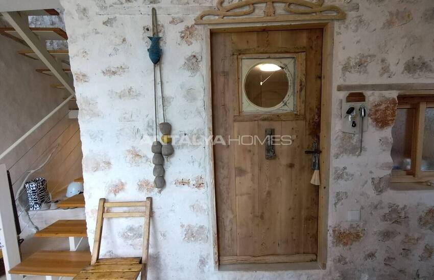 Каменный Дом с Садом в 5 км от Центра Каша, Анталия 28