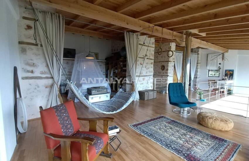 Каменный Дом с Садом в 5 км от Центра Каша, Анталия 34