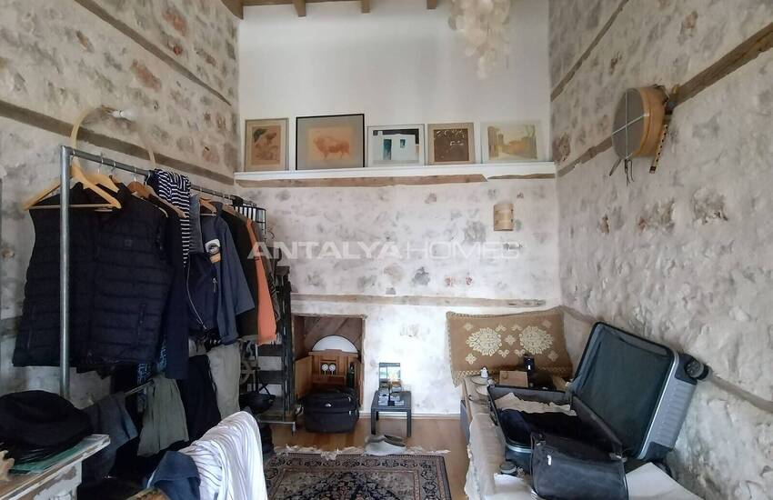 Каменный Дом с Садом в 5 км от Центра Каша, Анталия 35