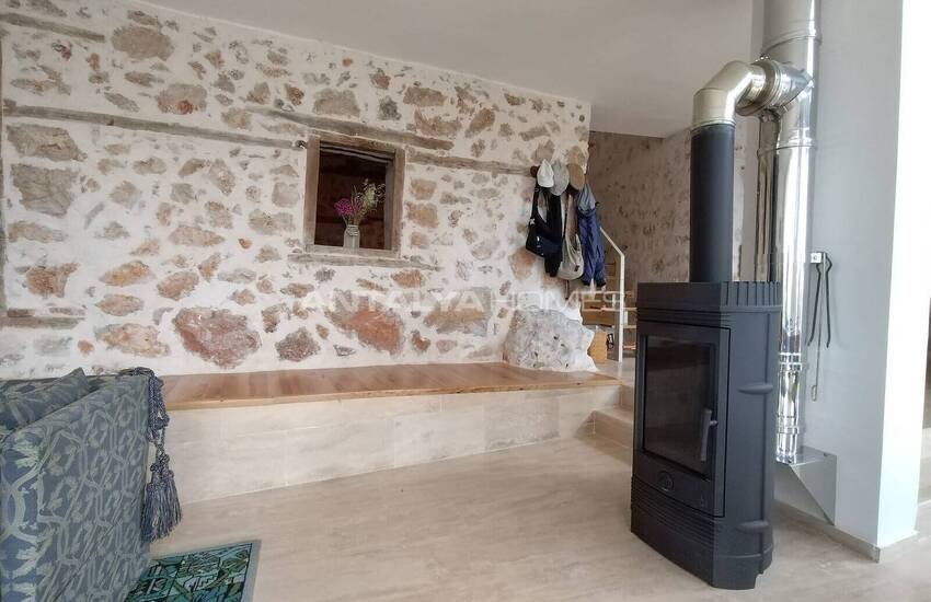 Каменный Дом с Садом в 5 км от Центра Каша, Анталия 23