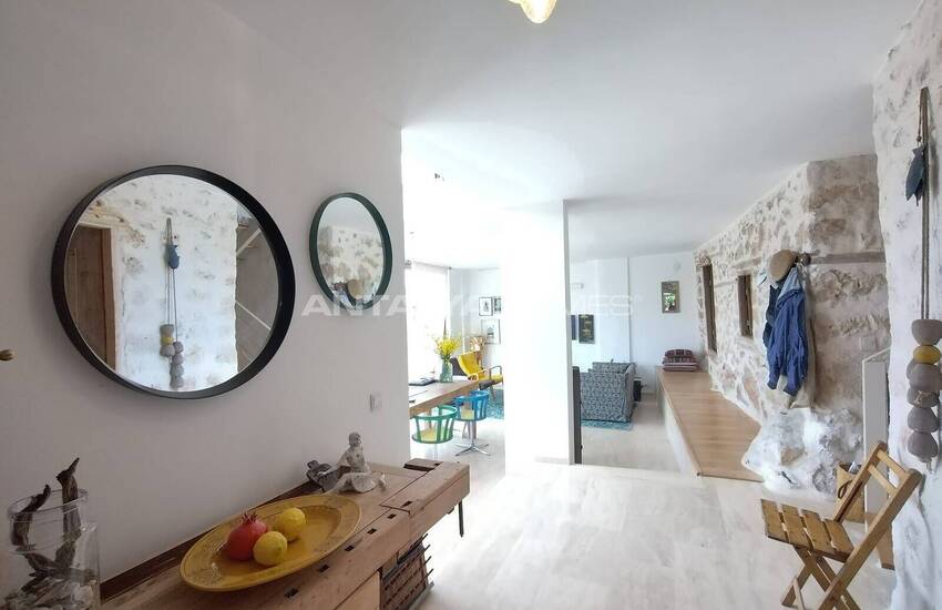 Каменный Дом с Садом в 5 км от Центра Каша, Анталия 26