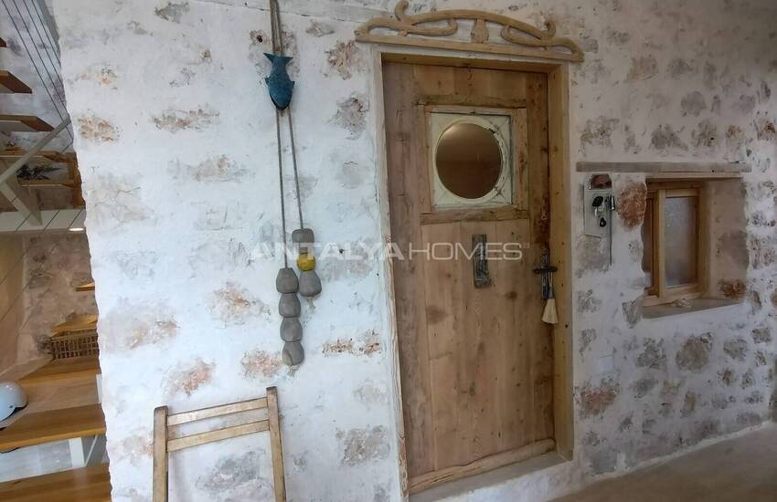 Каменный Дом с Садом в 5 км от Центра Каша, Анталия 27