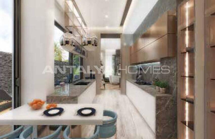 Hus Med Vinterträdgård Och Öppen Parkering I Antalya Altinkale 6