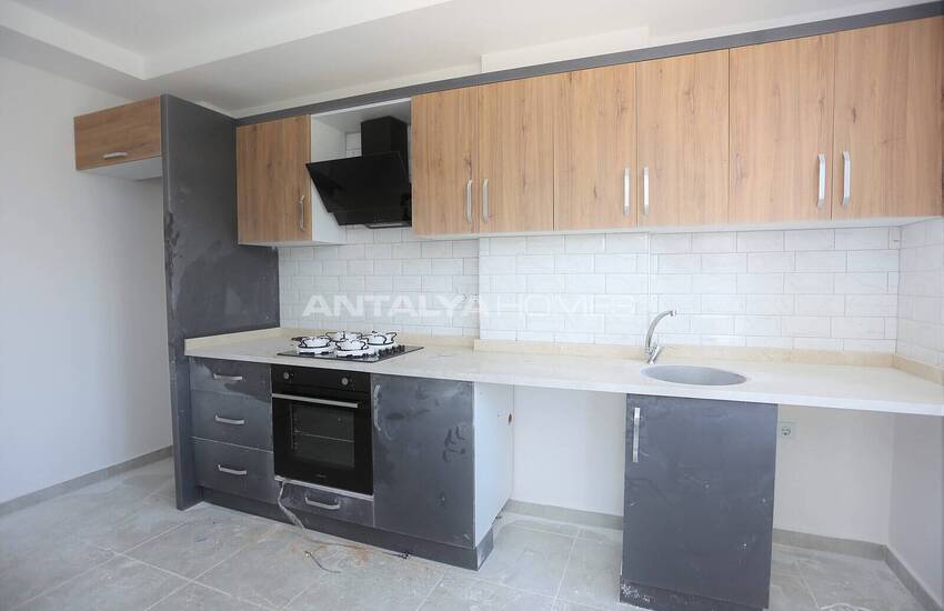 شقة غرفتين نوم للبيع في مشروع جديد في كيبيز أنطاليا 10
