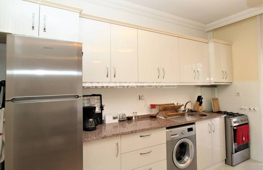 آپارتمان مبله شیک در آنتالیا، گوزلوبا 10