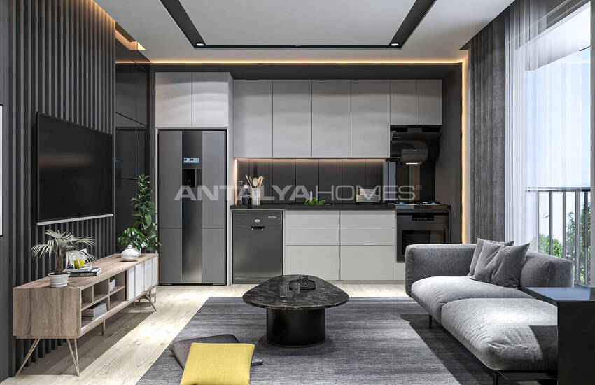 Flats with Parking Lot and Smart Home System in Antalya 8