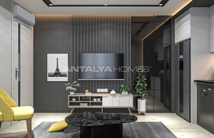 Flats with Parking Lot and Smart Home System in Antalya 9