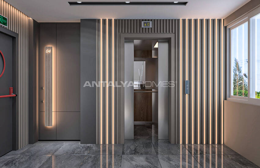 Flats with Parking Lot and Smart Home System in Antalya 11