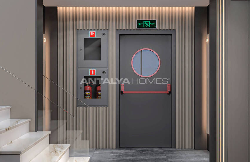 Flats with Parking Lot and Smart Home System in Antalya 12