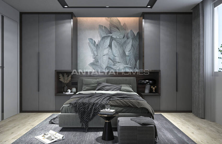 Flats with Parking Lot and Smart Home System in Antalya 13