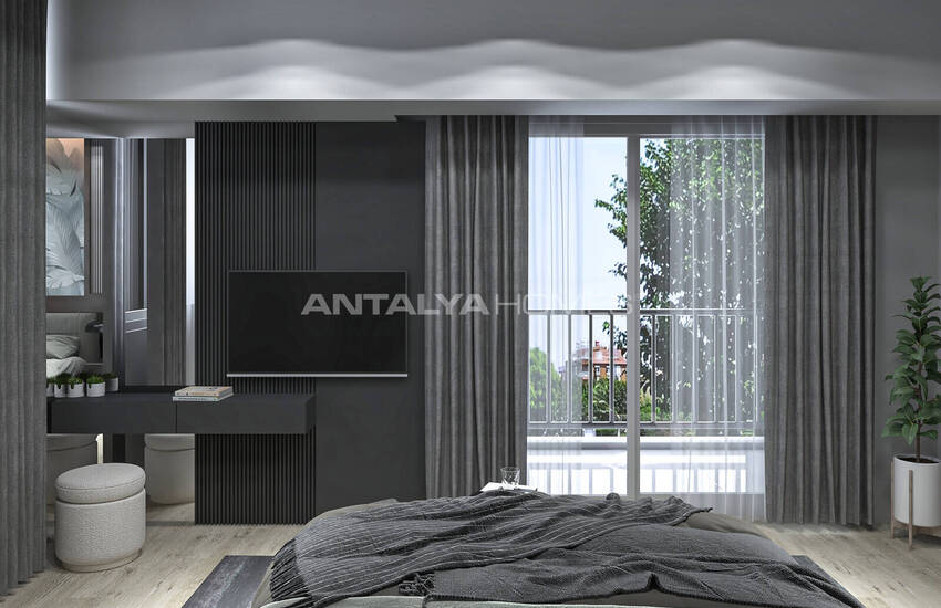 Flats with Parking Lot and Smart Home System in Antalya 14