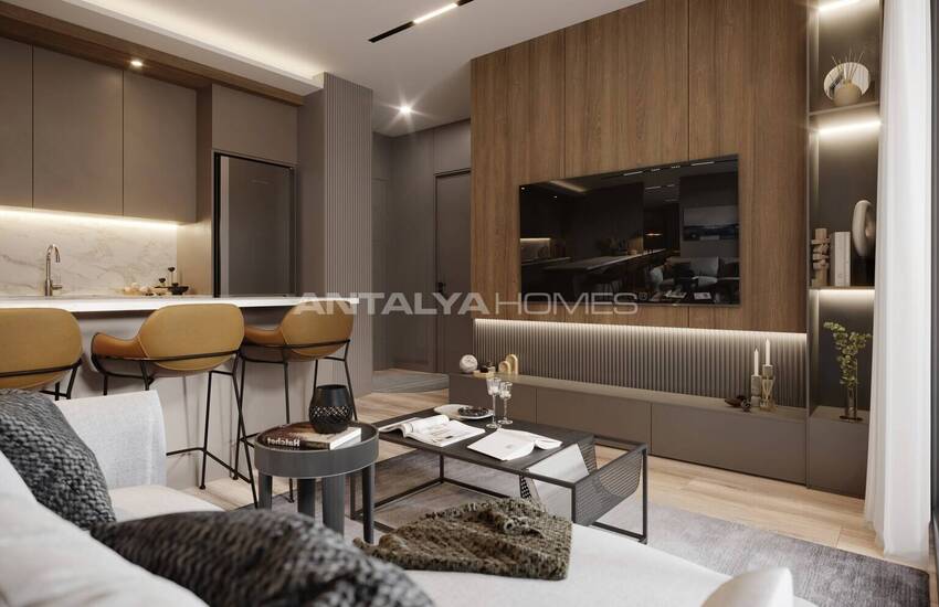 Investment Apartments with 400 M² Pool in Antalya Aksu 14