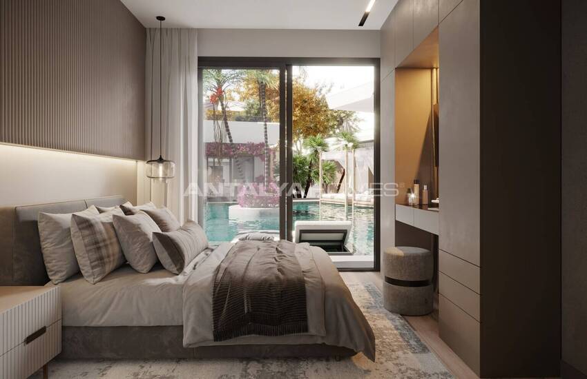 Investment Apartments with 400 M² Pool in Antalya Aksu 17