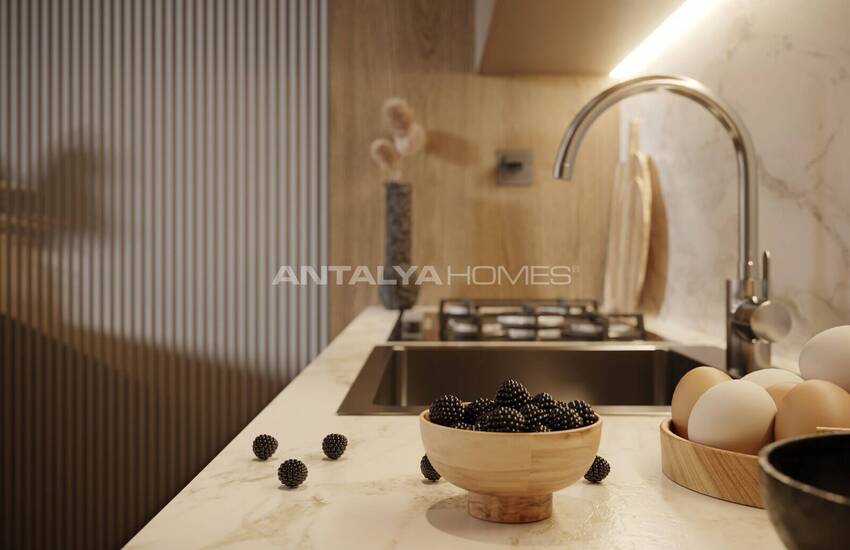 Investment Apartments with 400 M² Pool in Antalya Aksu 20