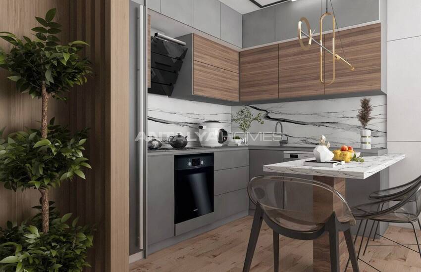 Fastigheter Med Privat Trädgård I Ett Komplex I Antalya Aksu 13