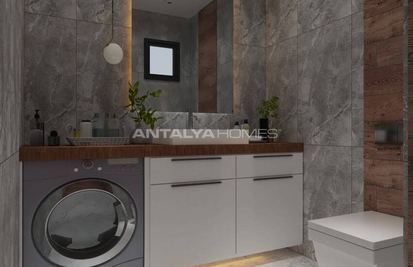 Fastigheter Med Privat Trädgård I Ett Komplex I Antalya Aksu 15