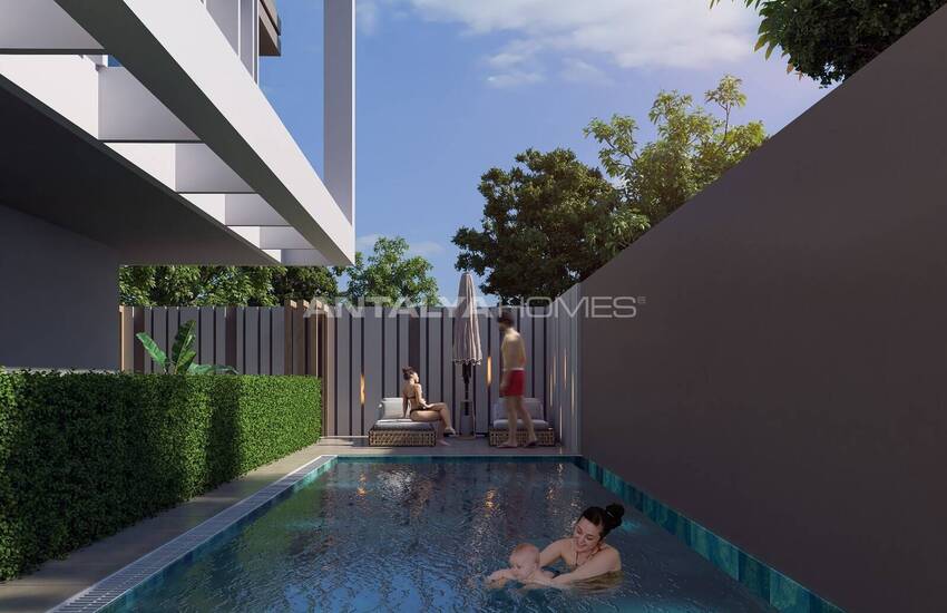 Flats in Complex with Swimming Pool in Antalya Muratpasa 10