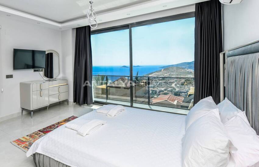 Stijlvolle Villa Met Ononderbroken Zeezicht In Kalkan 10