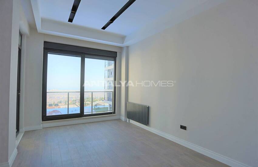 شقة أنيقة في مجمع مطل على المدينة في أنطاليا كيبيز 17