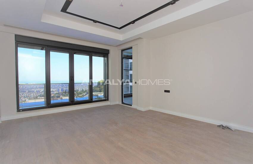 شقة أنيقة في مجمع مطل على المدينة في أنطاليا كيبيز 12