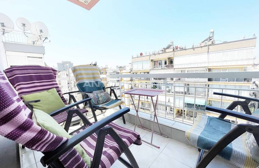 Fully Furnished 2+1 Apartment in Antalya Işıklar Street 34