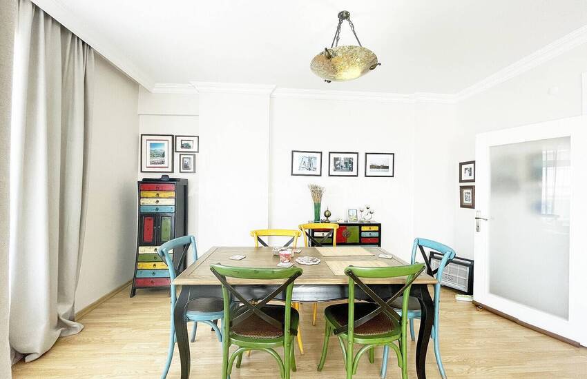 Fully Furnished 2+1 Apartment in Antalya Işıklar Street 12