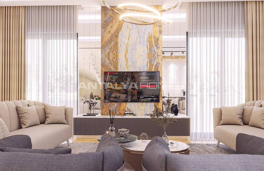 Villen Mit Pool In Komplex Mit Einfachem Zugang In Antalya Aksu 10