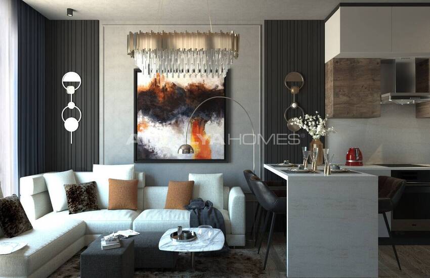 Apartments in a Complex in Alanya Kestel with Social Amenities 19