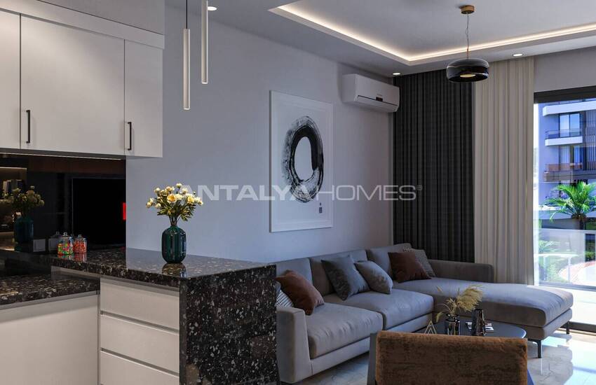 Real Estate in a Complex with Rich Facilities in Alanya Oba 28
