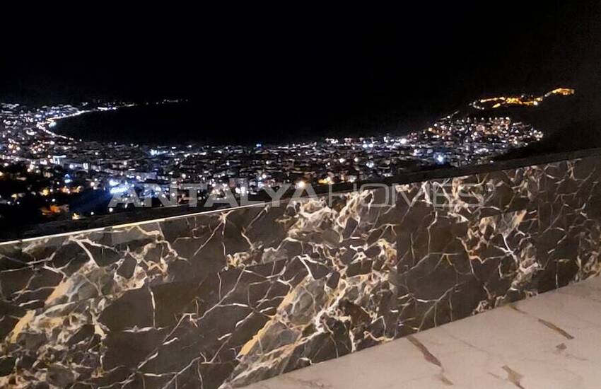 Alanya Tepe'de Kaliteli Yaşam Sunan Satılık Villalar 29