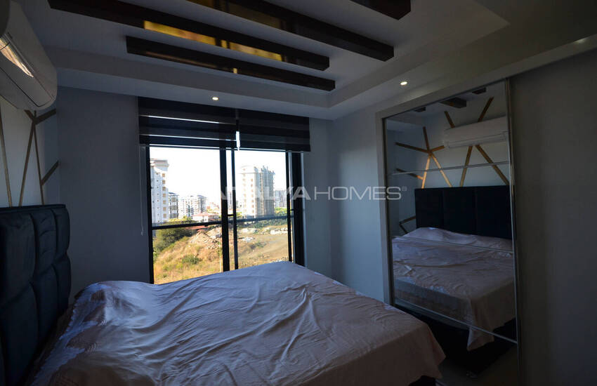 آپارتمان با دید دریا در مجتمعی در محمودلار آلانیا 41