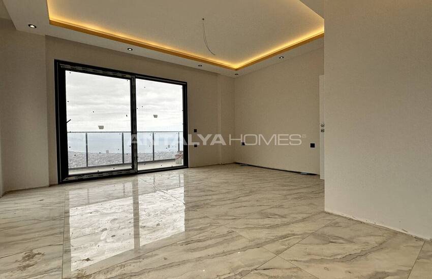 Villa Met Zeezicht In Alanya's Voorkeursgebied Tepe 6