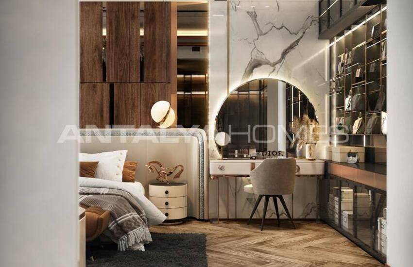 Alanya Tepe'de Özel Havuzlu Satılık Müstakil Villalar 32