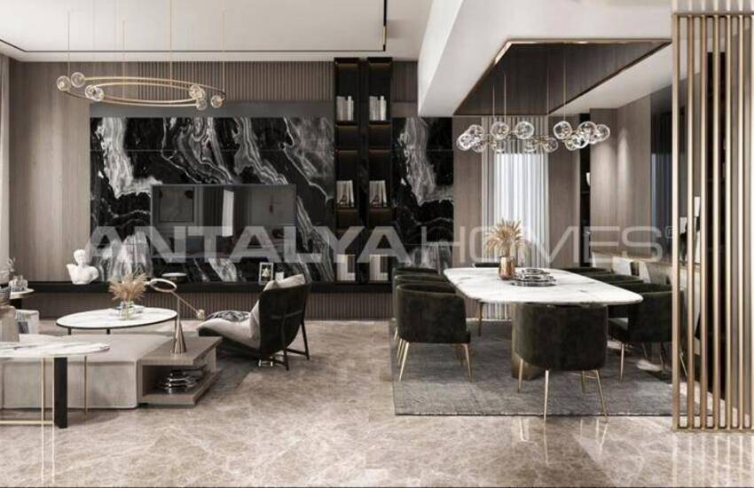 Alanya Tepe'de Özel Havuzlu Satılık Müstakil Villalar 27