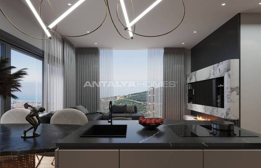 فلل مطلة على البحر للبيع مع مسبح خاص في الانيا تيبي 15