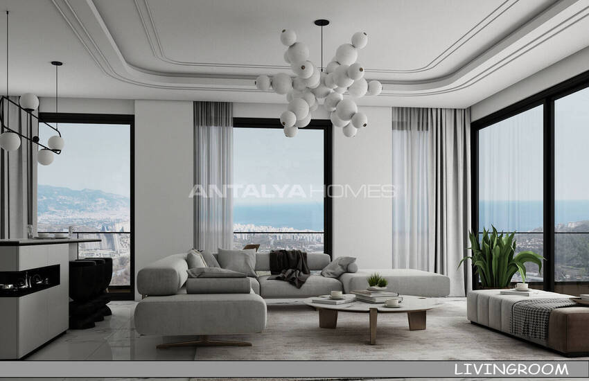 Alanya Kargıcak'ta Akıllı Ev Sistemli Lüks Satılık Konutlar 9