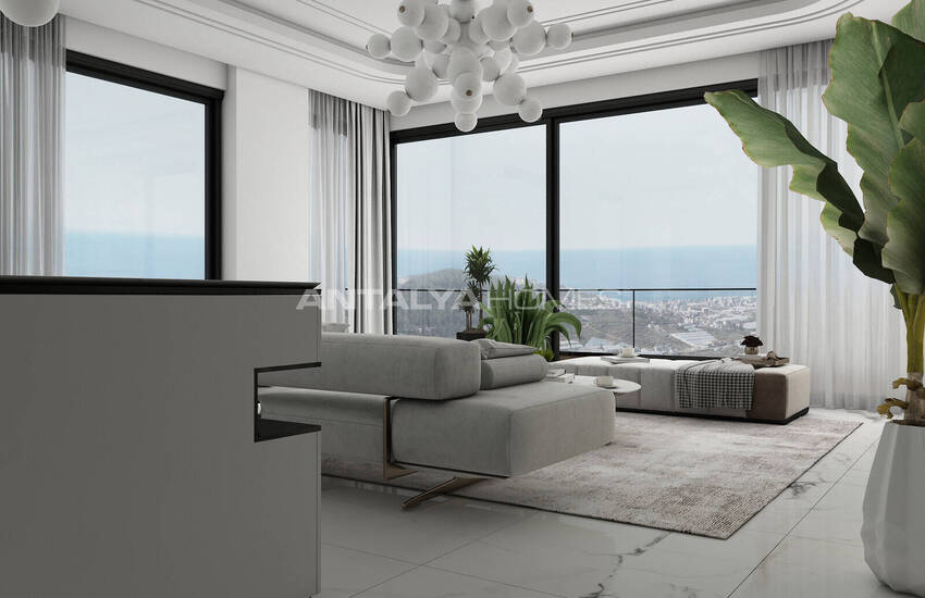 Alanya Kargıcak'ta Akıllı Ev Sistemli Lüks Satılık Konutlar 8