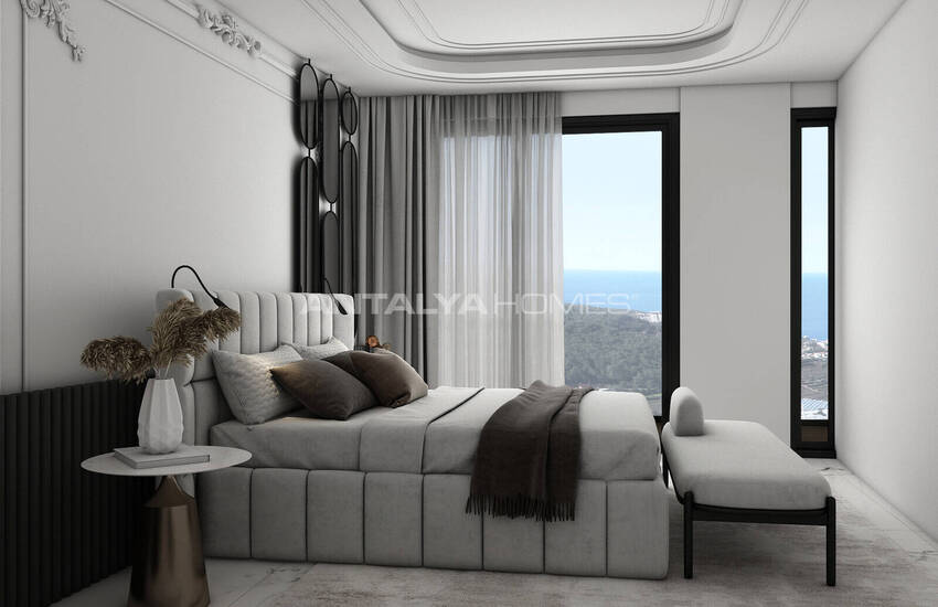 Alanya Kargıcak'ta Akıllı Ev Sistemli Lüks Satılık Konutlar 11