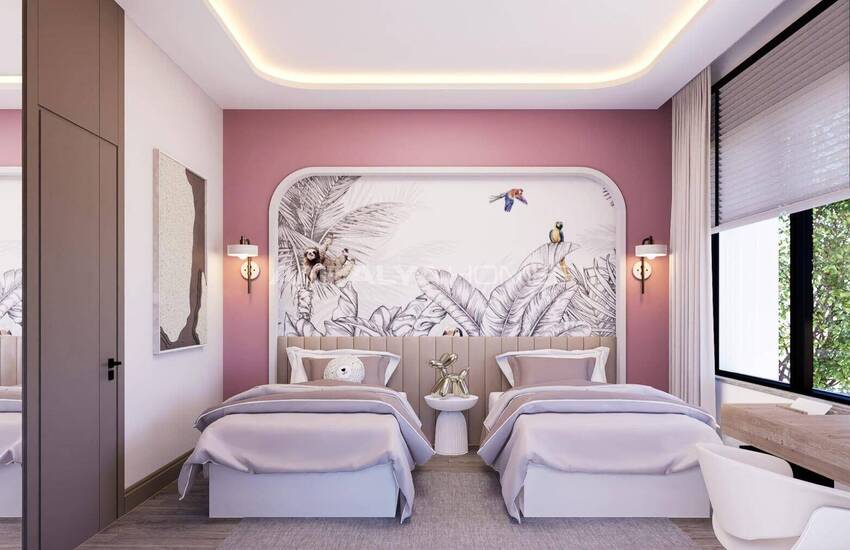 Villas in Complex Near Forest in Antalya Dosemealti 34