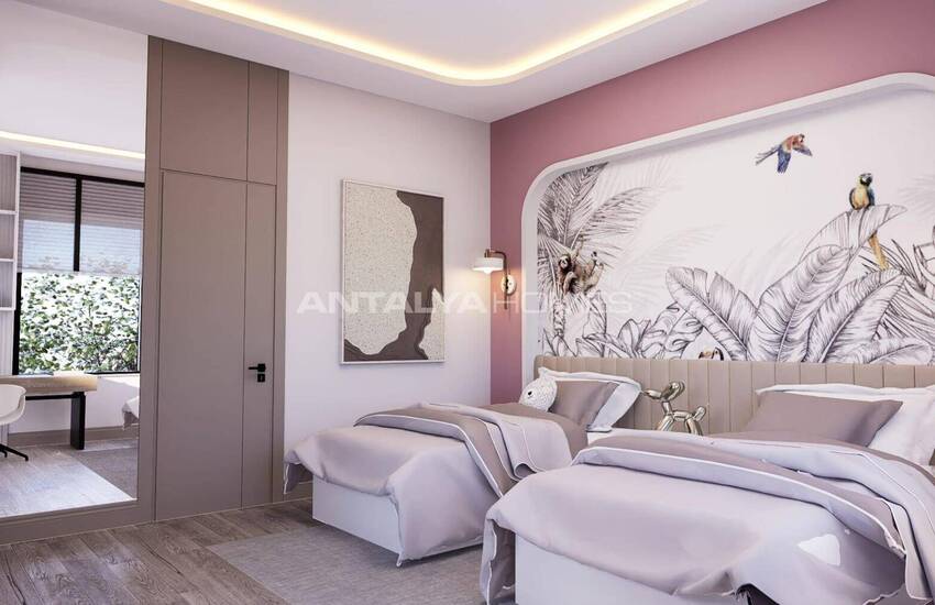 Villas in Complex Near Forest in Antalya Dosemealti 33