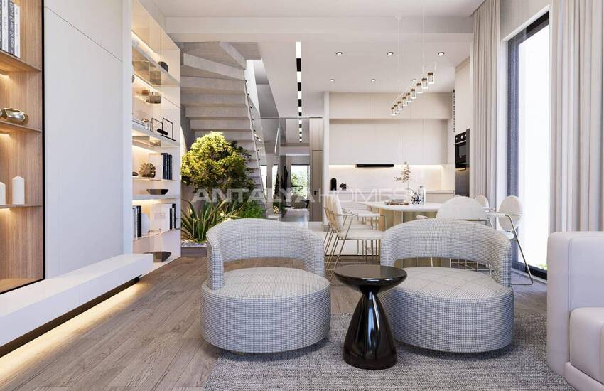 Villas in Complex Near Forest in Antalya Dosemealti 13