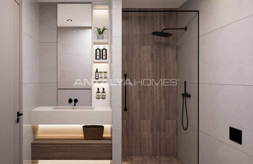 Villas in Complex Near Forest in Antalya Dosemealti 45