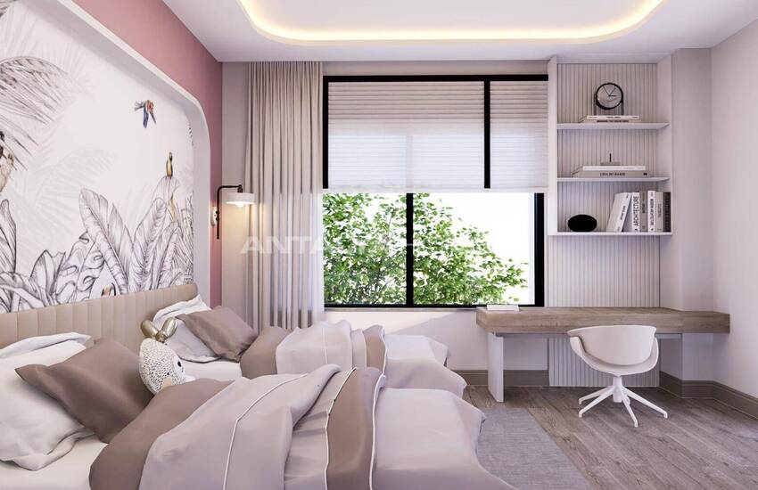 Villas in Complex Near Forest in Antalya Dosemealti 31